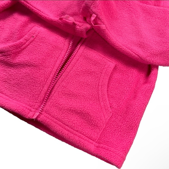 The Children’s Place size 5t hot pink & brown animal print winter coat & jacket - Picture 9 of 11